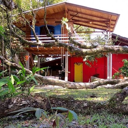 Casa Estilosa e Rústica com Vista para o Pôr do Sol da Ilha do Mel! Exterior foto