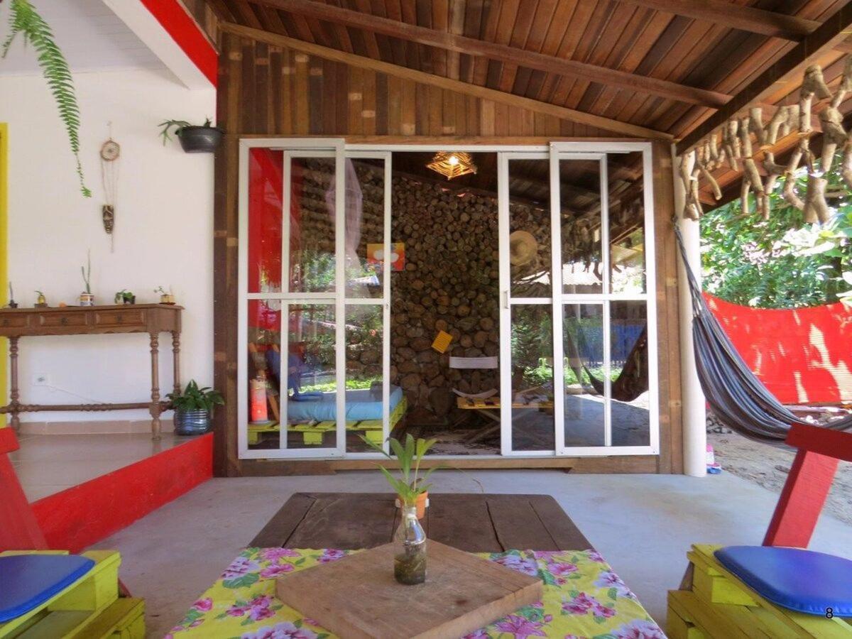 Casa Estilosa e Rústica com Vista para o Pôr do Sol da Ilha do Mel! Exterior foto