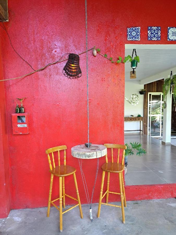 Casa Estilosa e Rústica com Vista para o Pôr do Sol da Ilha do Mel! Exterior foto